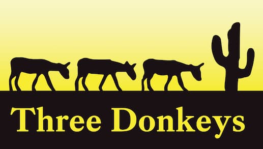 Three Donkeys logo