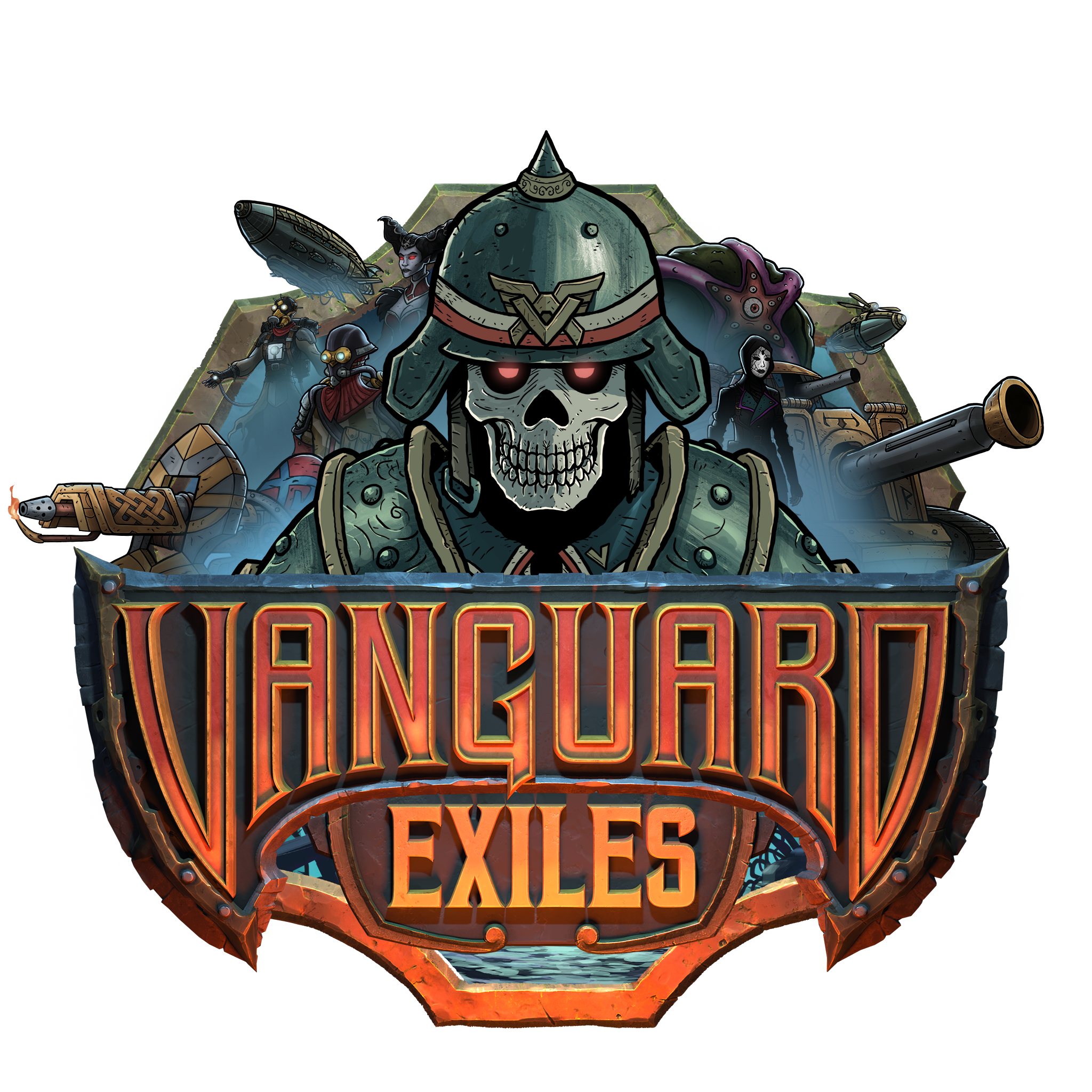 Vanguard Exiles Logo Cog